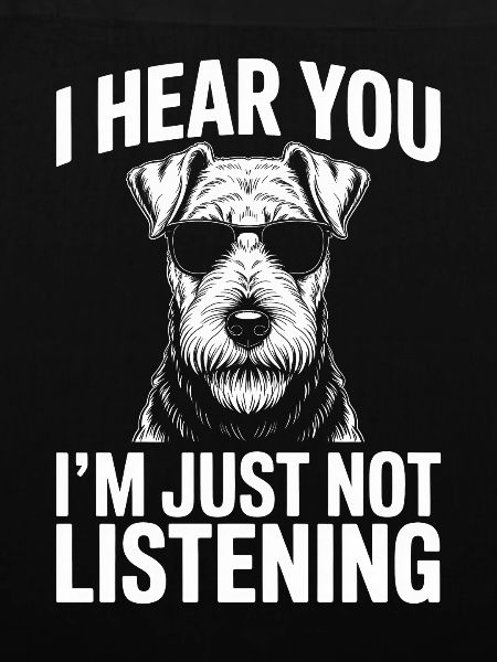 Airedale Terrier Spruch Airedale Terrier Geschenk 