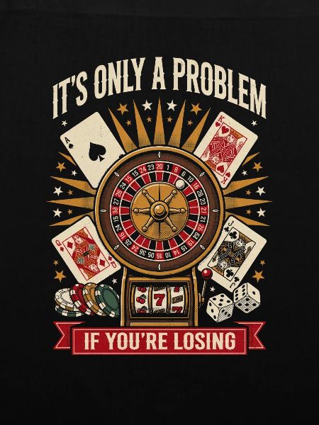 Niederlagenserie Roulette-Tee