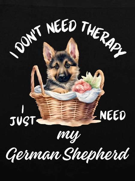 Deutscher Schäferhund-Korbwelpe