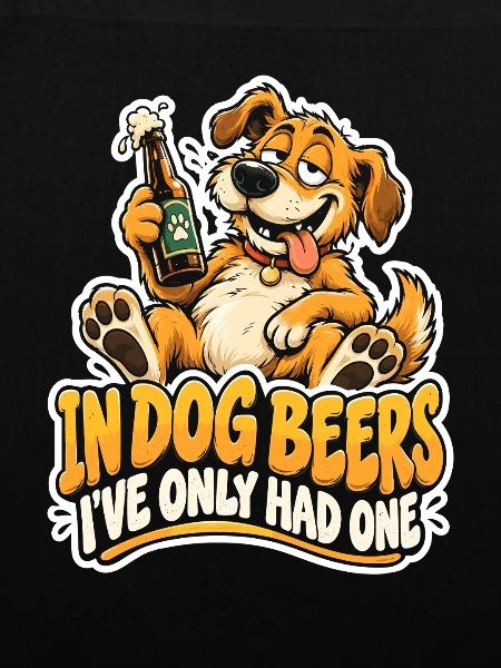 Indog Beers Hundeparty Humor