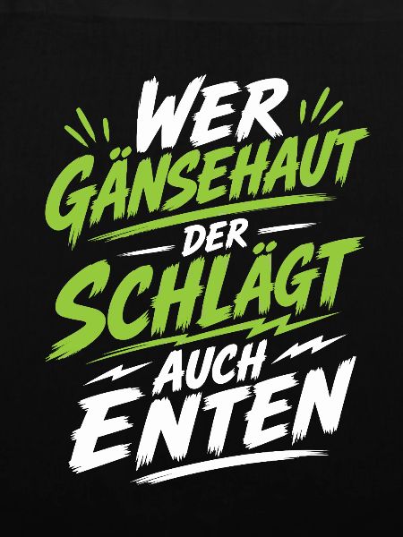 Gänsehaut schlägt Enten Karneval