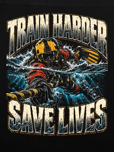 Rettungsschwimmer Train Harder Save Lives