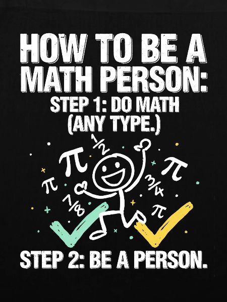 Wie man ein Mathe-T-Shirt wird