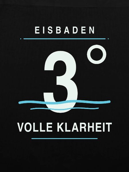 Eisbaden 3 Grad