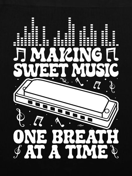 Harmonica Musican Making Sweet Music Harmonica