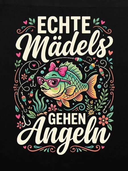 Echte Mädels Gehen Angeln