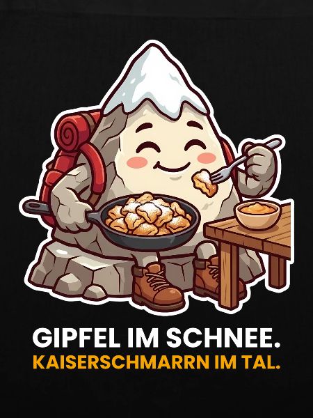 Gipfel im Schnee Kaiserschmarrn