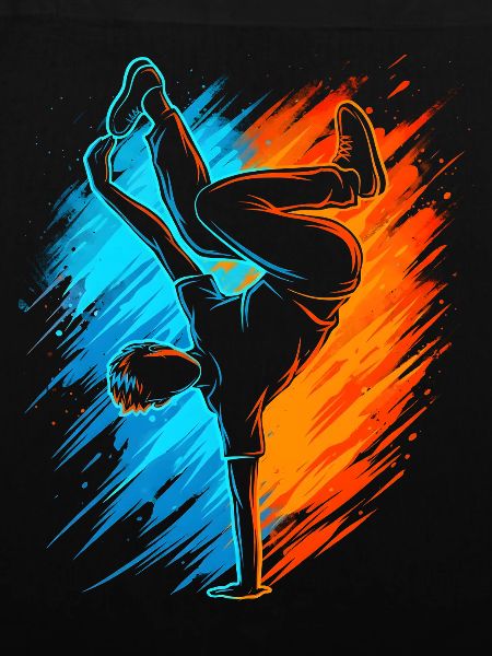 Breakdancing Herren Kinder Jungen Breakdance