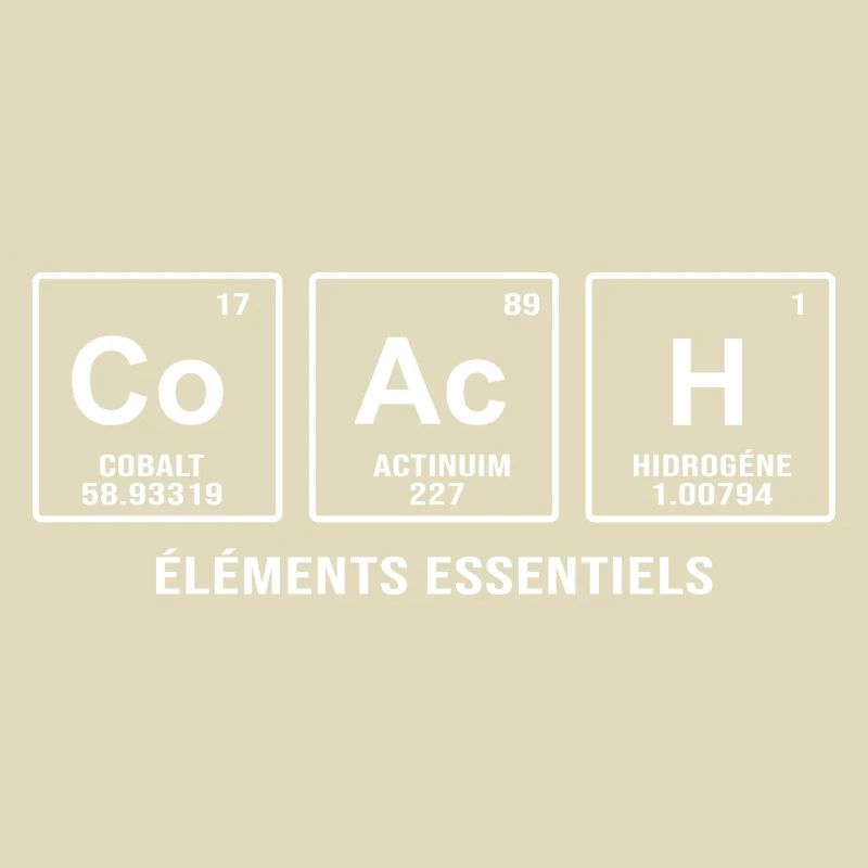 coach essential elements funny gift sports coach