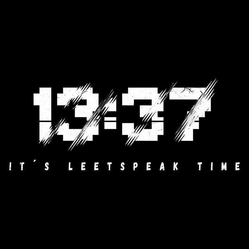 13:37 It's leetspeak time