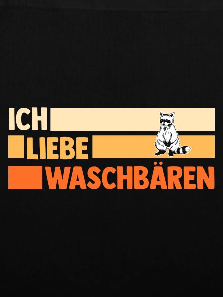 Tiermotiv Waschbär