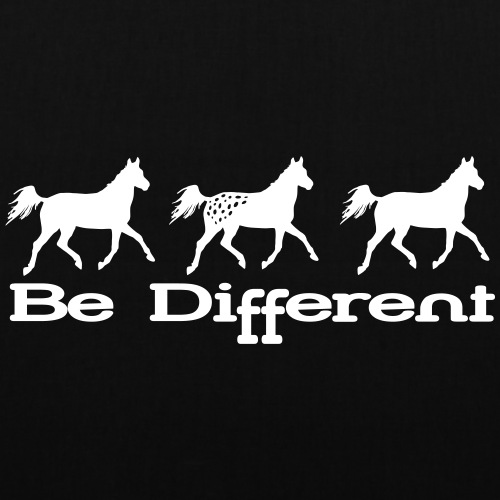 Be different..Appaloosa Pferd - Stoffbeutel