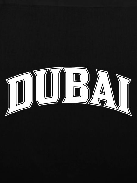 Dubai Schriftzug im Bogen