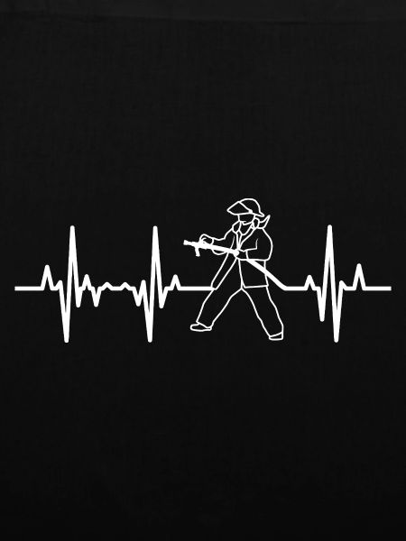 Firefighter Heart Line