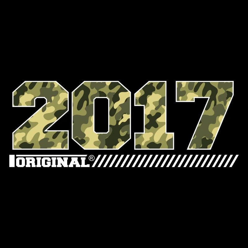 Cadeau Anniversaire 2017 Millésime 2017 Armée