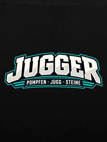 Jugger Logo Retro Neon Stil
