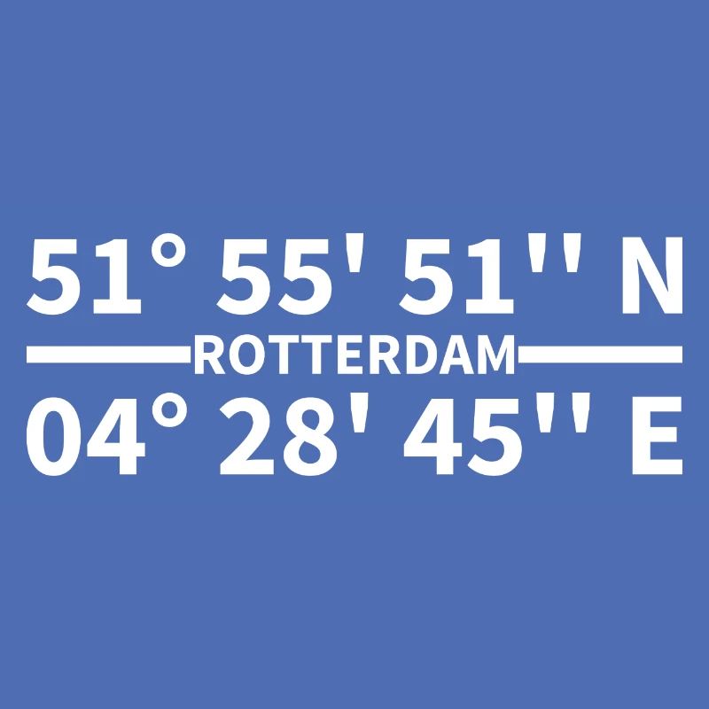 Coordonnées de Rotterdam