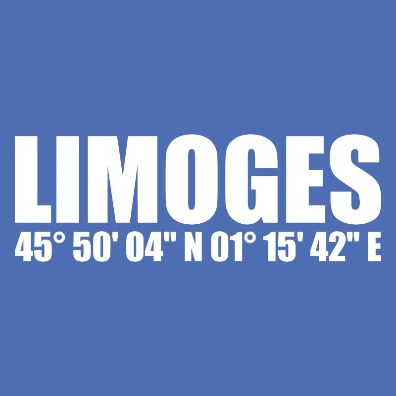 Coordonnées de Limoges