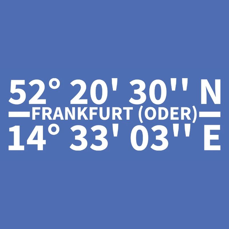 Frankfurt (Oder) Koordinaten
