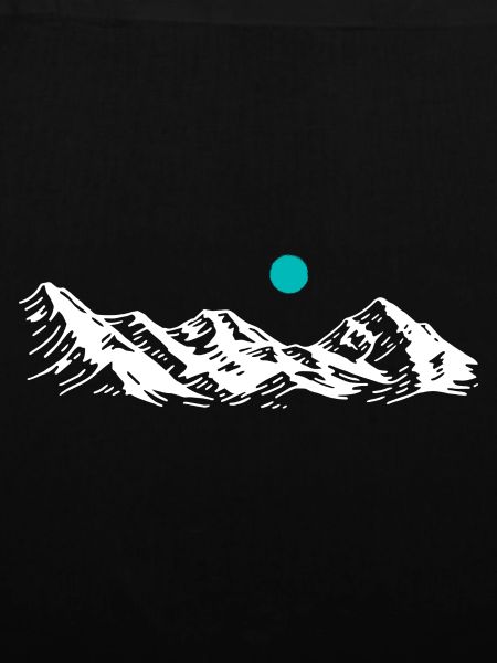 Schneegipfel Horizon Bergsilhouette