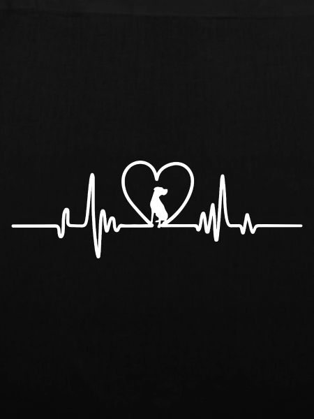 Dog heartbeat dog lover