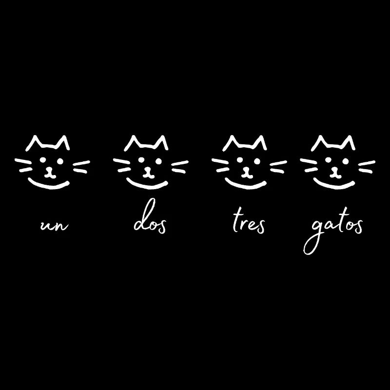 eins zwei drei katzen