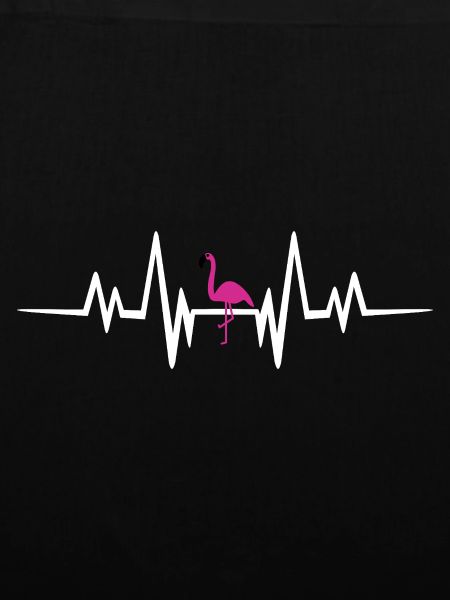 Flamingo im Herzschlag