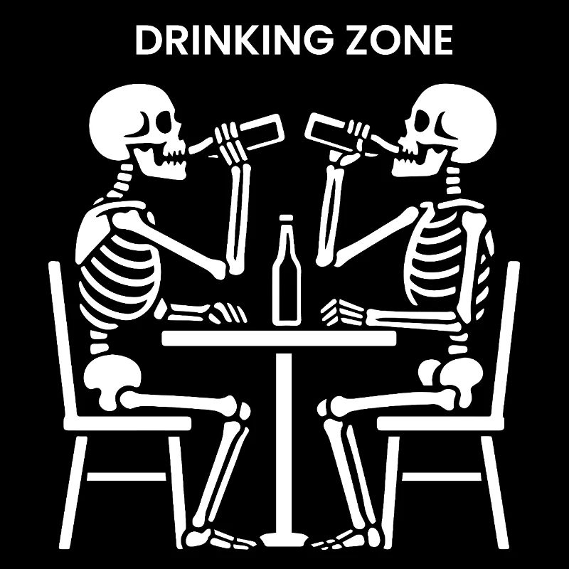 Skeletons Drinking Zone