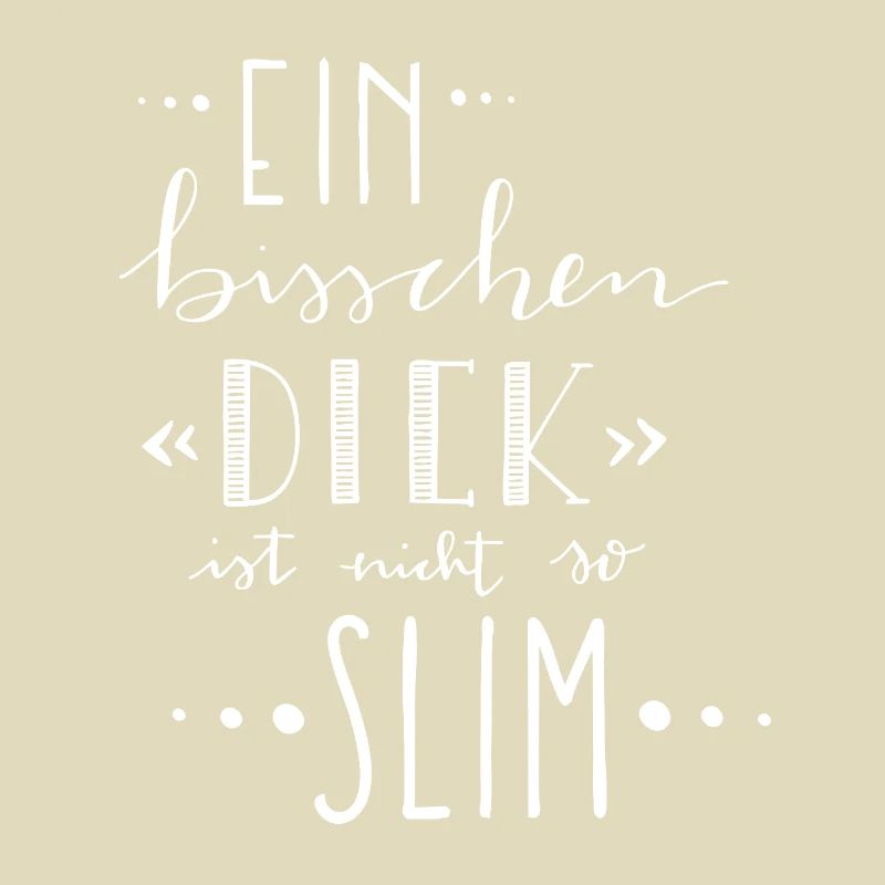 Ein bisschen dick ist nicht so slim – Gewicht