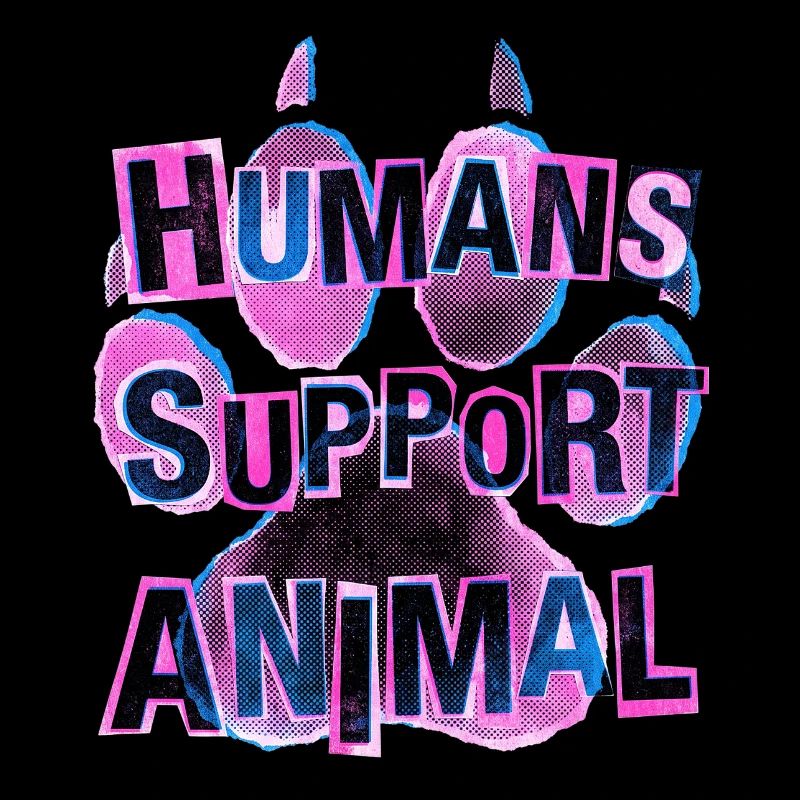 Patte de propriétaire d’animal