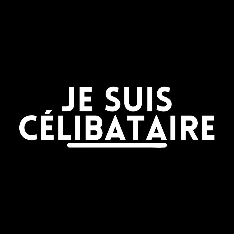 je suis célibataire. cadeau pour célibataire
