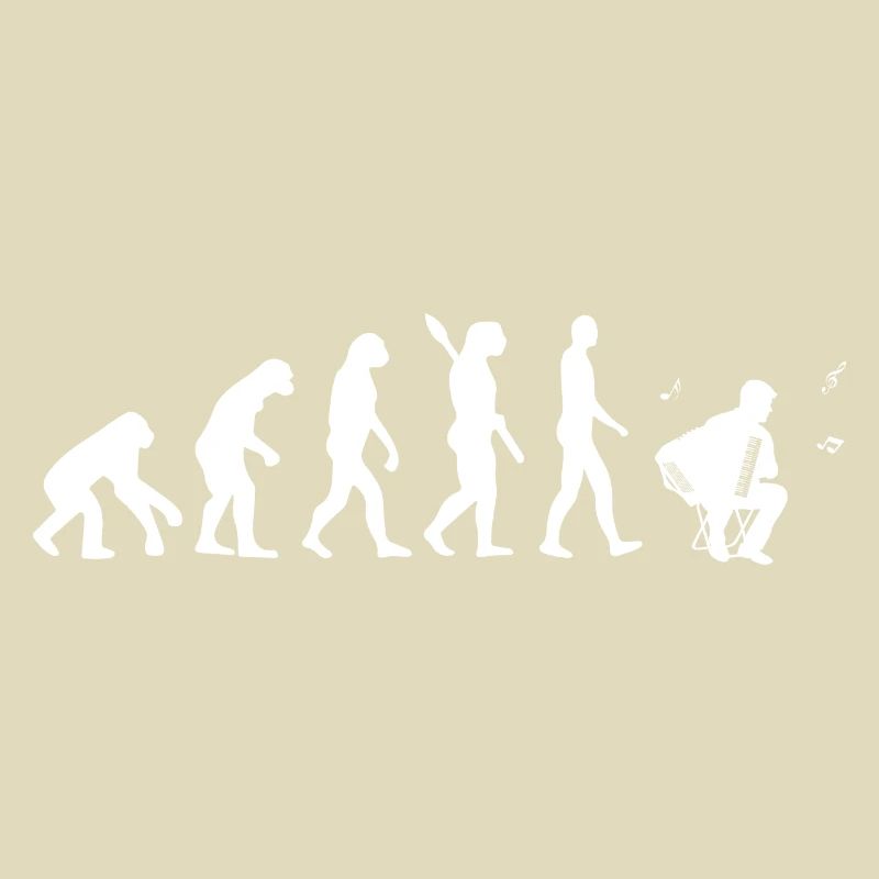 Akkordeon - Evolution des Menschen, Darwin