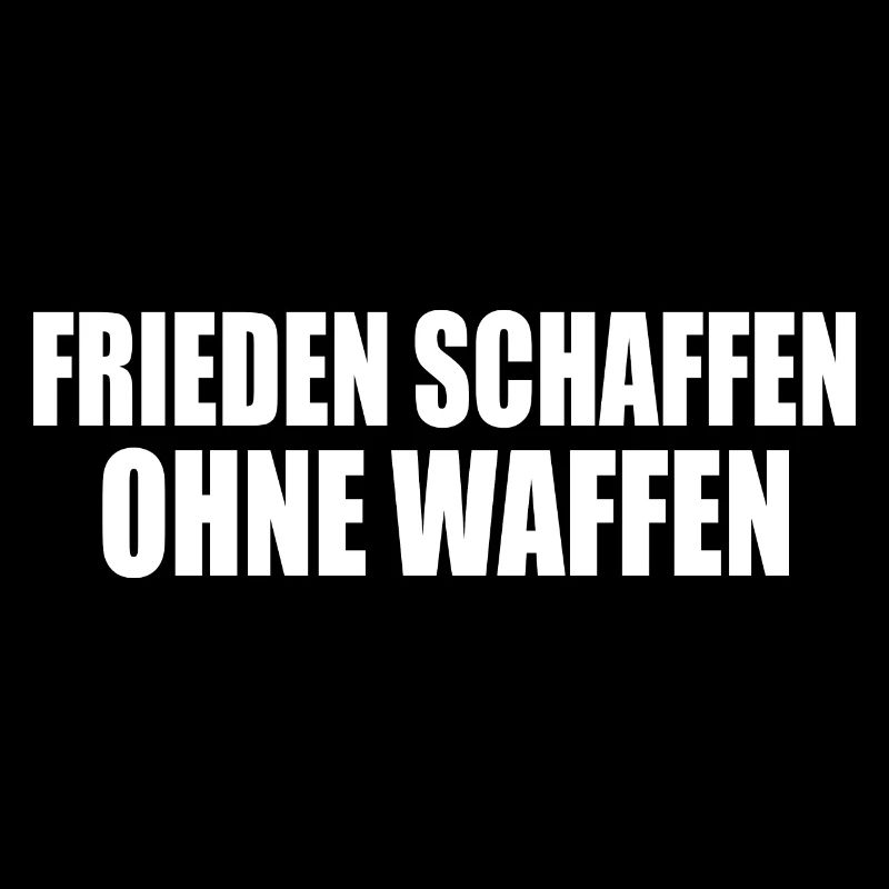 Frieden schaffen ohne waffen