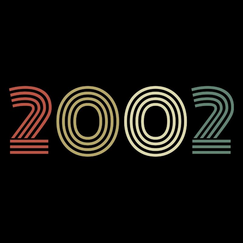 2002 Birthday Vintage 2002 Gift 2002