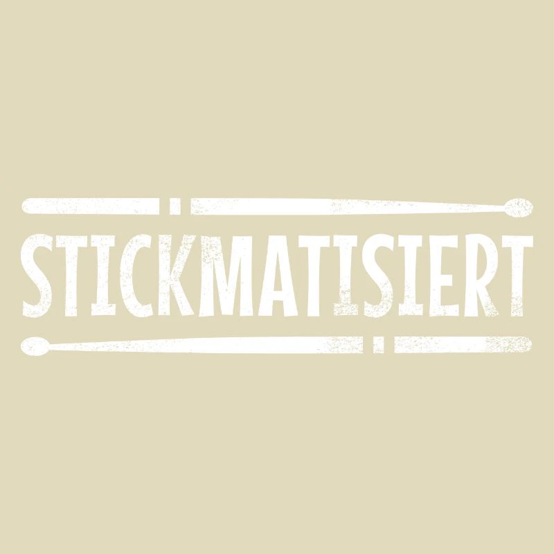 stickmatisiert - drummer (weiß)