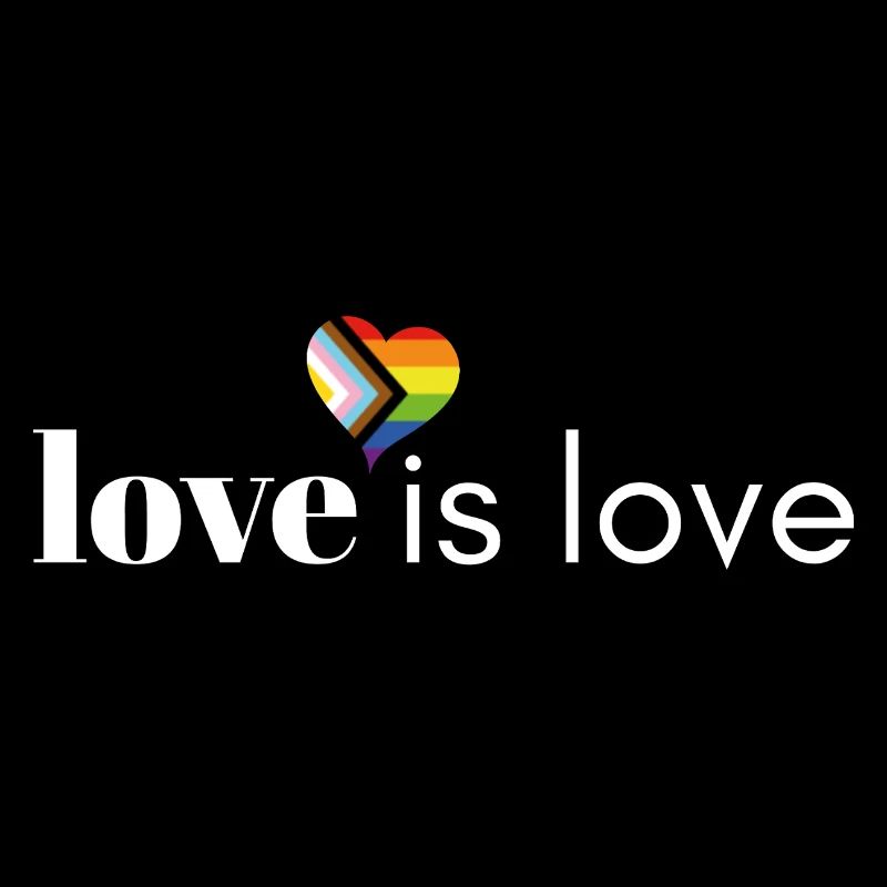 L’amour est l’amour - Progress Pride Heart