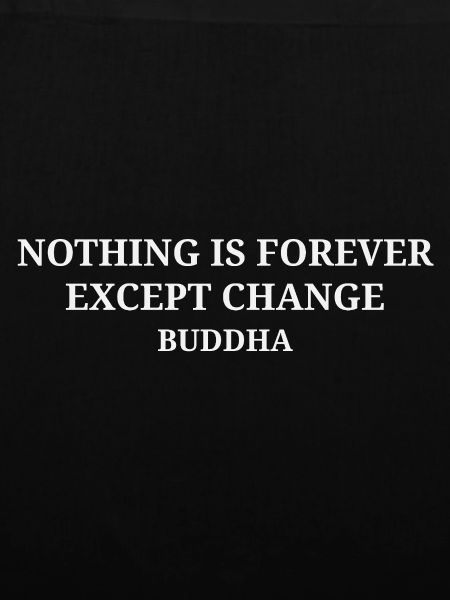 Buddha-Zitat über Veränderungen im Leben