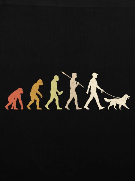 Golden Retriever Evolution Lustiges Hundebesitzer-Geschenk
