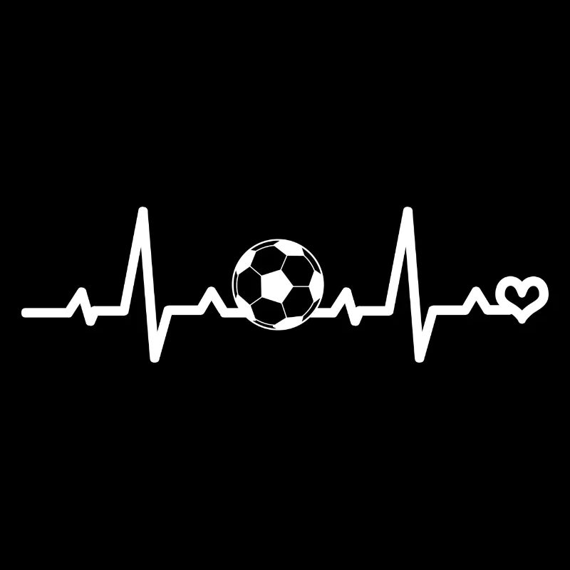 Fußball Herzschlag EKG Puls Herzfrequenz Liebe