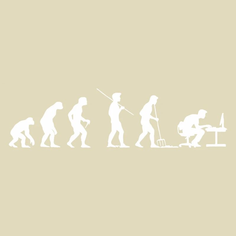 Evolution Programmierer Computerfreak
