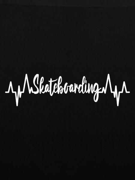 Skateboarding Kardiogramm