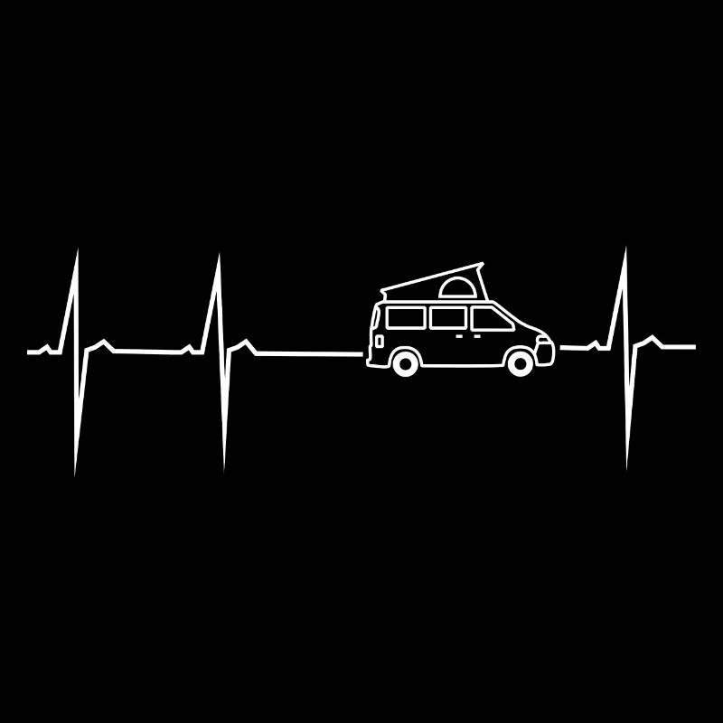 my heart beats for camper van with pop-up roof