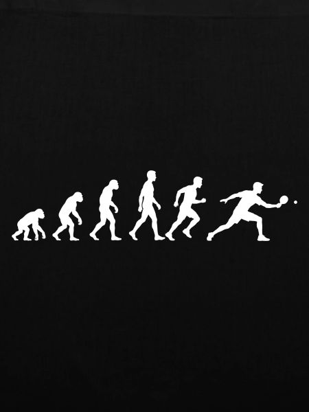 Evolution Ping-Pong – Tennisspieler-Humor