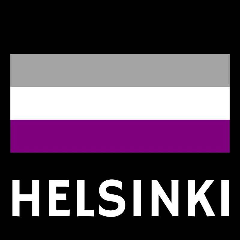 Asexualité Pride Drapeau Helsinki