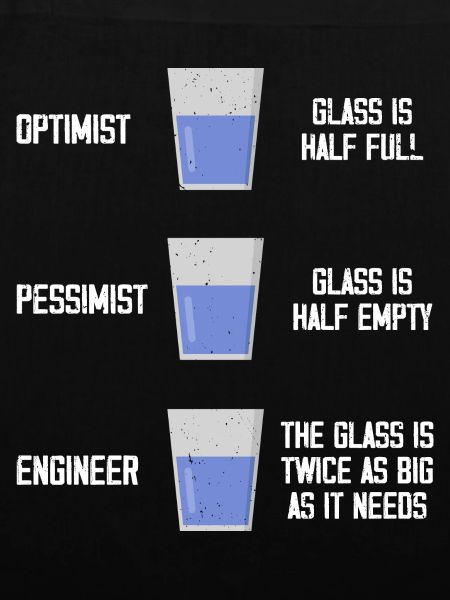 Ingenieur Optimist Pessimist Ingenieurwesen