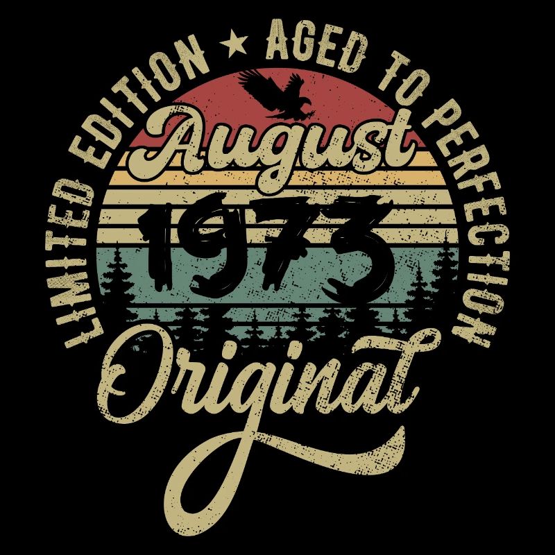 August 1973 Birthday present August 1973 August