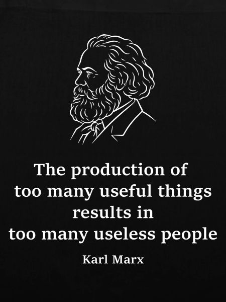 Marx Utility Paradox Zitat Tee