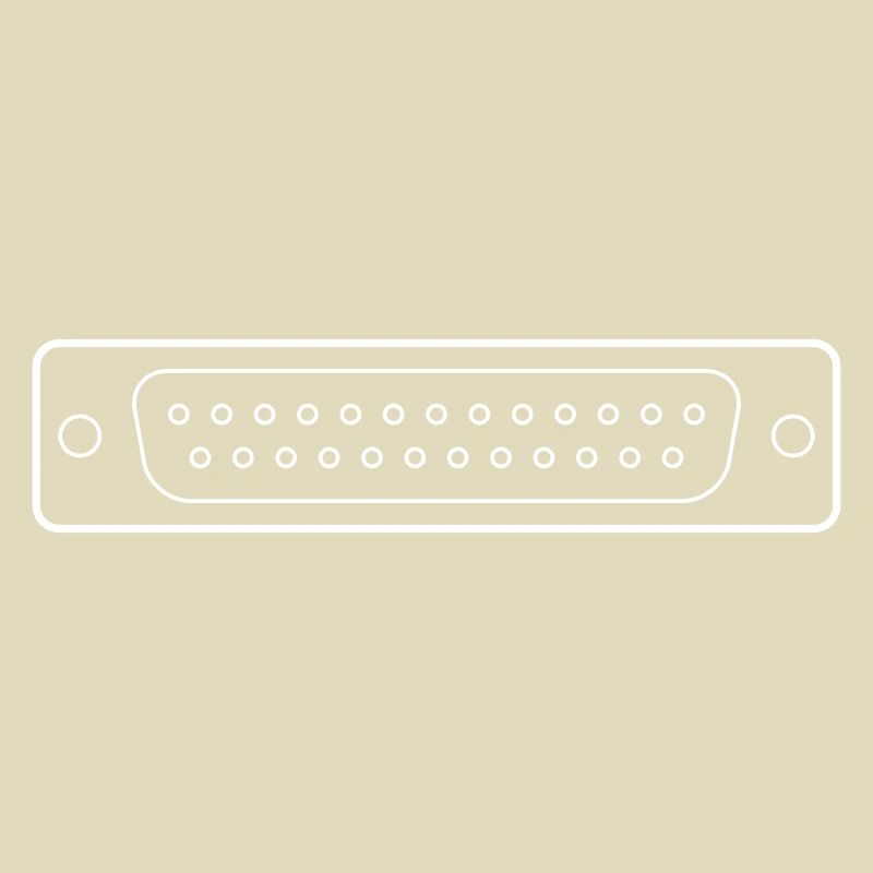 DB 25 Connector Parallel, Printer