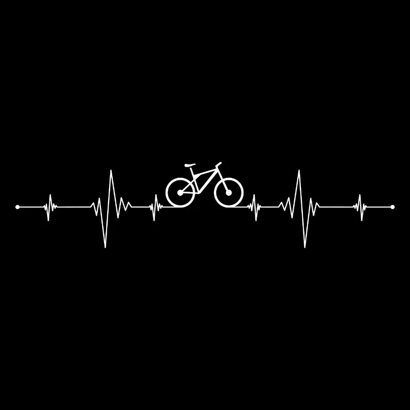 Graphique du rythme cardiaque du cycle