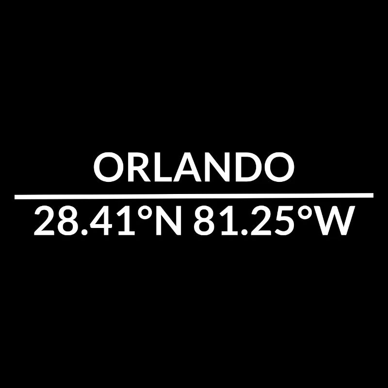 Orlando, Florida, USA Coordinates